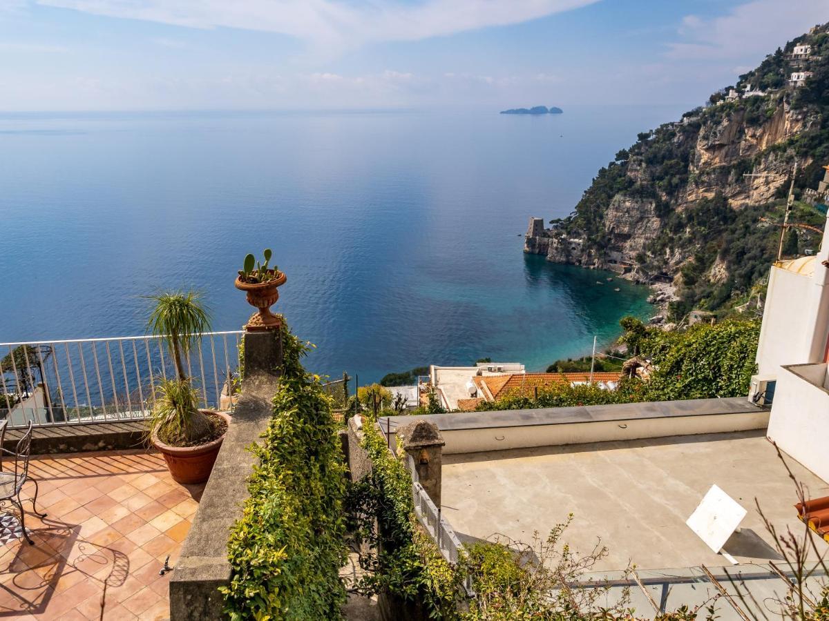Scorcio D' Oltremare - Sea View Apt In Positano Bagian luar foto