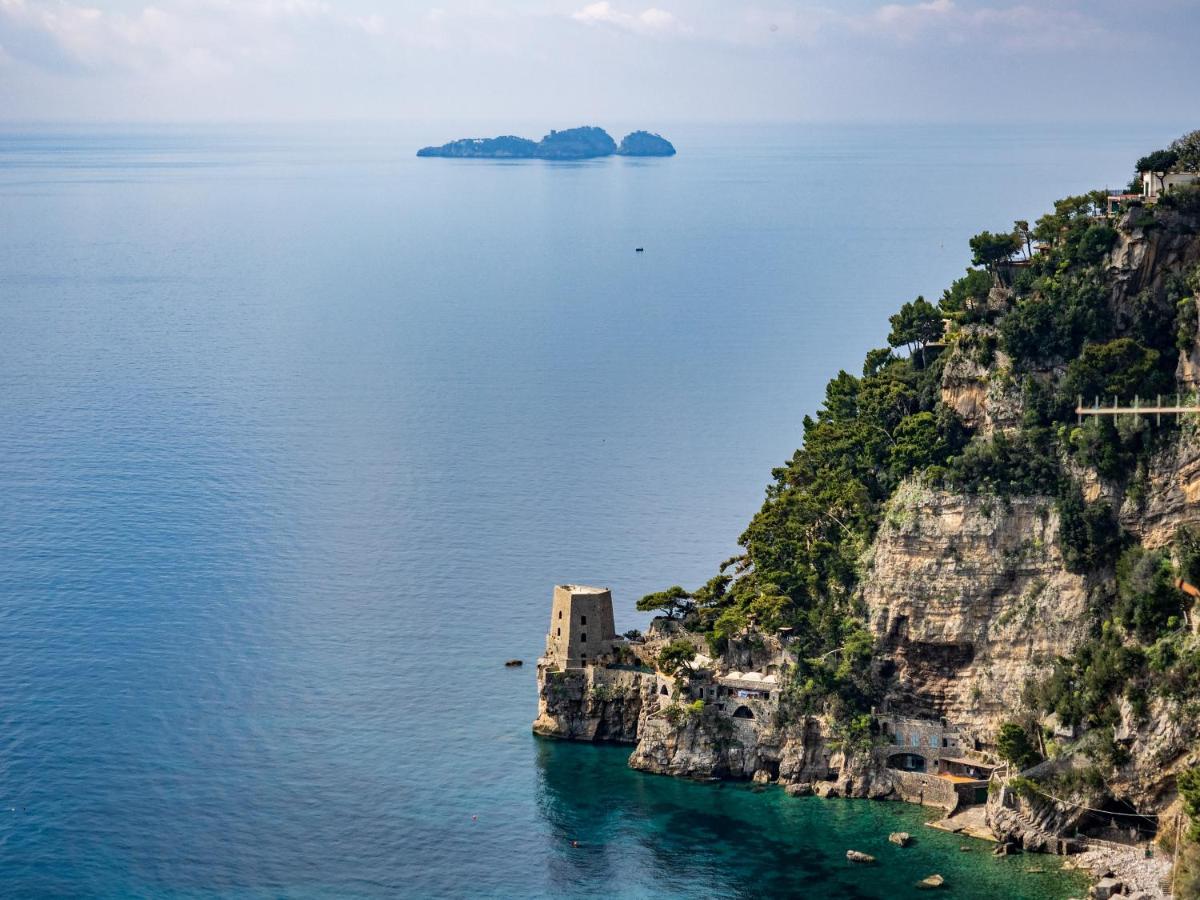 Scorcio D' Oltremare - Sea View Apt In Positano Bagian luar foto